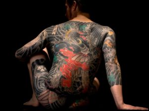 Tatouage japonais tout le corps